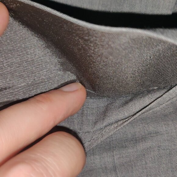 J Lindeberg grey sharkskin suit 38x30US 48x46EU modern slim fit Hopper 100% wool - Picture 10 of 11